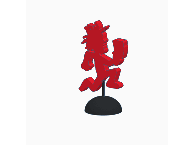 Hatchetman decor 3d model