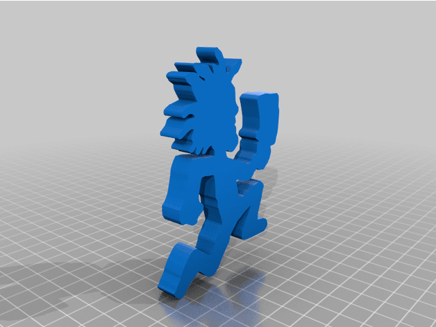 Hatchetman decor 3d model