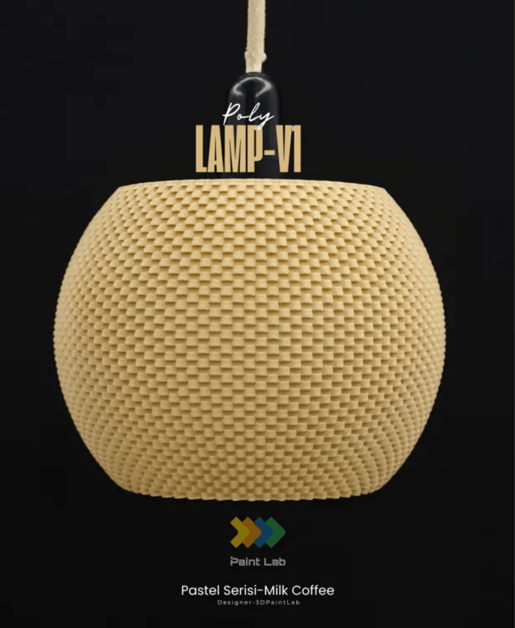 Poly-Lamp Shade - V1 3d model