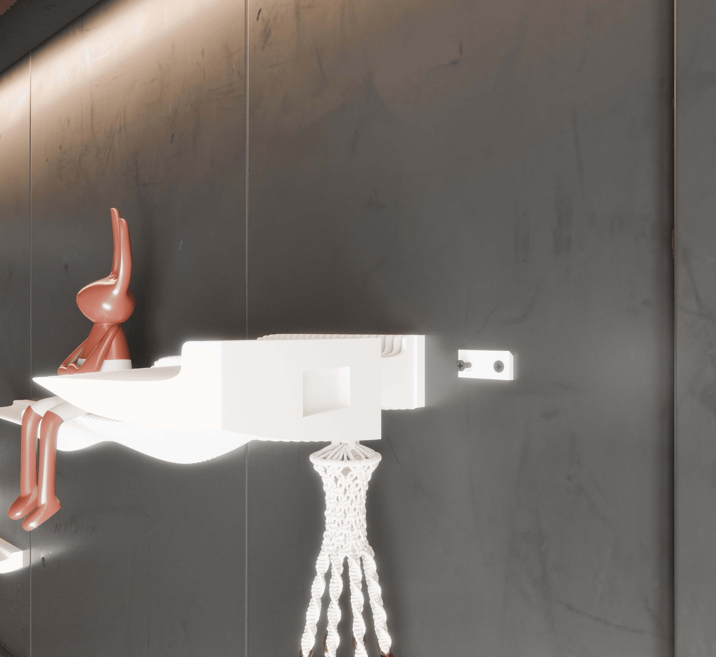 Parametric Shelf Design V3 3d model