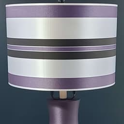 Round Lamp Shade - Stripes Design - AMS Colored (SHADE ONLY) 3d model