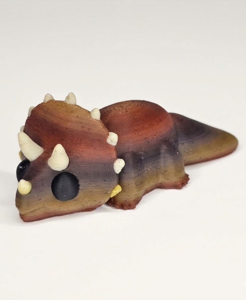 Mini Monster #7 Baby Triceratops 3d model