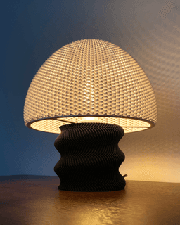 Mushroom Lamps Set 1 3d model
