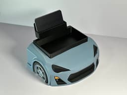 GT86 Inspired Desk Organizer 3d model