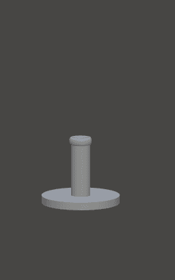 Winged Heart With Stand 3d model