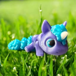 Rebel Plush Buddies Pony and Unicorn Articulated Flexi 3d model