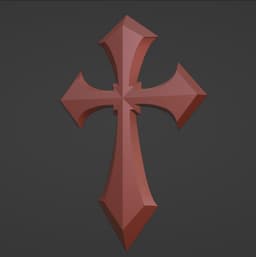 Cross 3d model