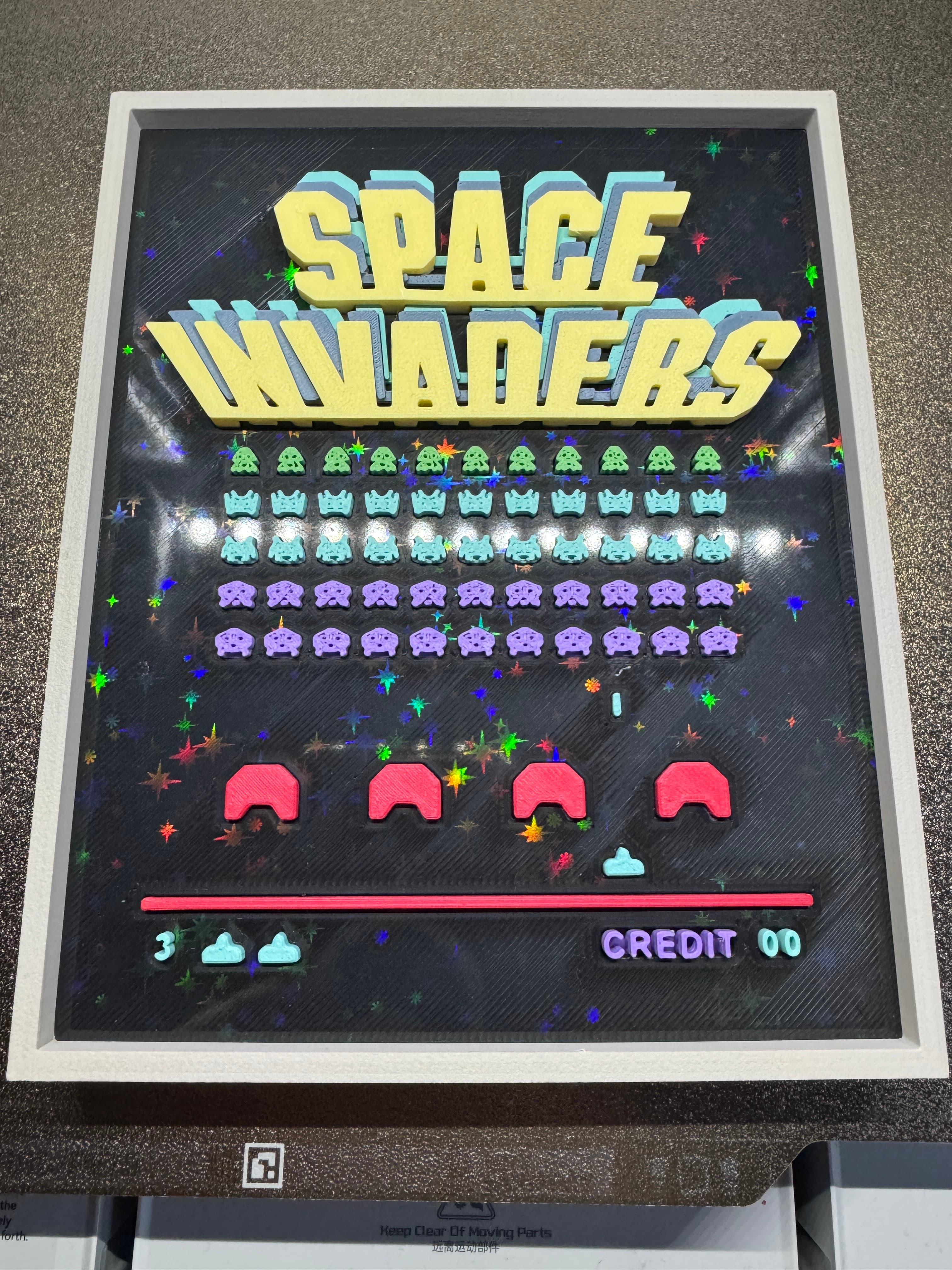Space Invaders!!!!! 👽🚀
With space sparkle!
So many memories