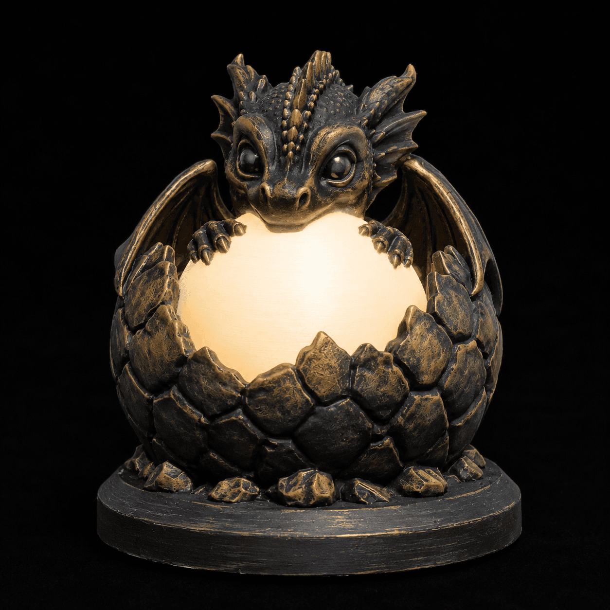 Baby Dragon Egg Orb Lamp 3d model