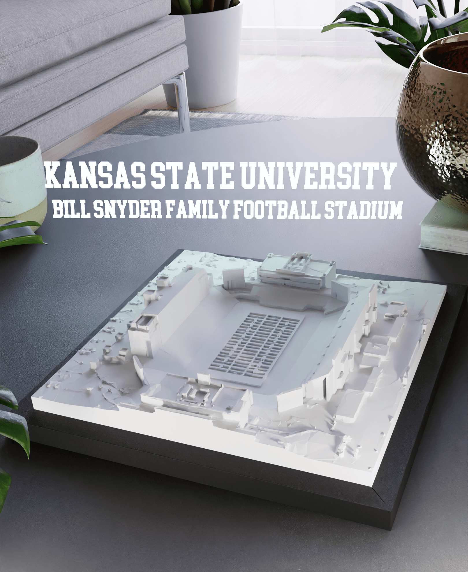 Kansas State University - Bill Snyder Family Football Stadium 3d model
