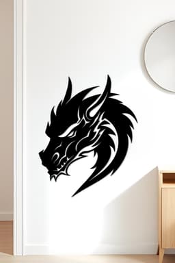 Dragon Wall Art, Wall Decor, Home Decor 3d model