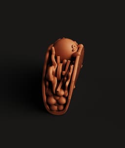Cute Taco Keychain STL | Kawaii Food 3D Print | Fun Charm 3d model