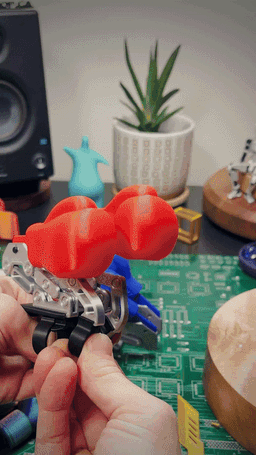 MINI BOXER "GLOVES OF GLORY" PRINT IN PLACE 3d model