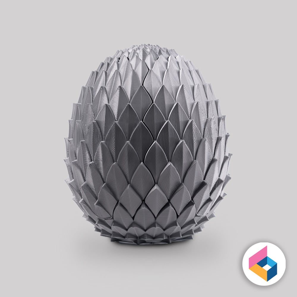 Dragon egg - Foldable 3d model