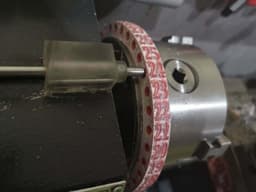 36 degree index for 100mm lathe chuck 3d model