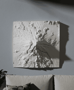 Mount Shasta 3d model