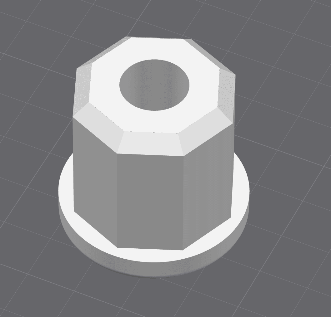 STUBBERGET TERTIAL mount. 3d model
