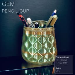 GEM | Pencil Cup 3d model