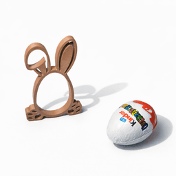 SURPRISE EGG HOLDER / EGG HOLDER / EASTER SUPRISE EGG BUNNY / EASTER GIFT / LITTLE GIFT FOR EASTER 3d model