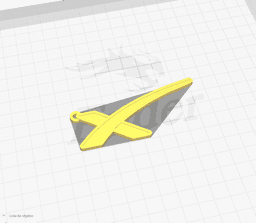 NASA, SPACEX, BLUE ORIGIN - KEYCHAIN 3d model