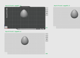 Breakable Mystery Eggs - April Foolsโ Day Prank Surprise - No Supports 3D Print STL/3MF 3d model