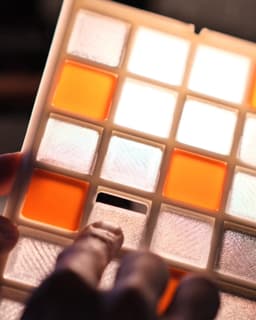 Vintage mosaic lamp 3d model