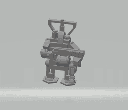 FHW: Worker Bot Sergeant Bannerman set 3d model
