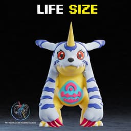 Life Sized Gabumon 3D Printer File STL 3d model