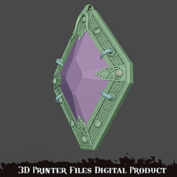 Fantasy Septim Amulet of Kings The Elder Scrolls IV: Oblivion 3d model