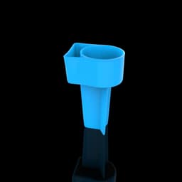 Beach cup holder 3d model