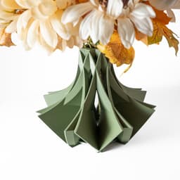 The Ramo Vase, Modern and Unique Home Decor for Dried and Preserved Flower Arrangement | STL File 3d model