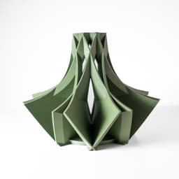 The Ramo Vase, Modern and Unique Home Decor for Dried and Preserved Flower Arrangement | STL File 3d model