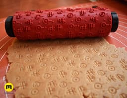 Christmas Texture Rollers 3d model