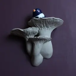 Mushroom shelf “Pleurotus Eryngii" 3d model