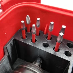 M12 Fuel Drill Driver Organizer For Milwaukee Compact Packout (Version 3) 3d model