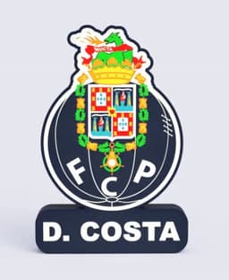 F.C. Porto Sign - LED Strip Compatible 3d model