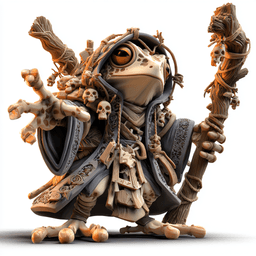 Slarn Toadrender of The Wetsong Covenant 3d model