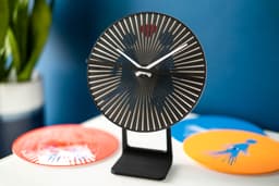 Human Walking Scanimation Clock Face 3d model
