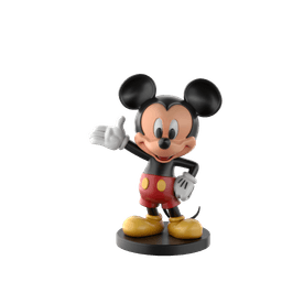 Mickey Mouse - Free Sample STL Cartoon Figure | Full 9-Character Bundle on Profile 3d model