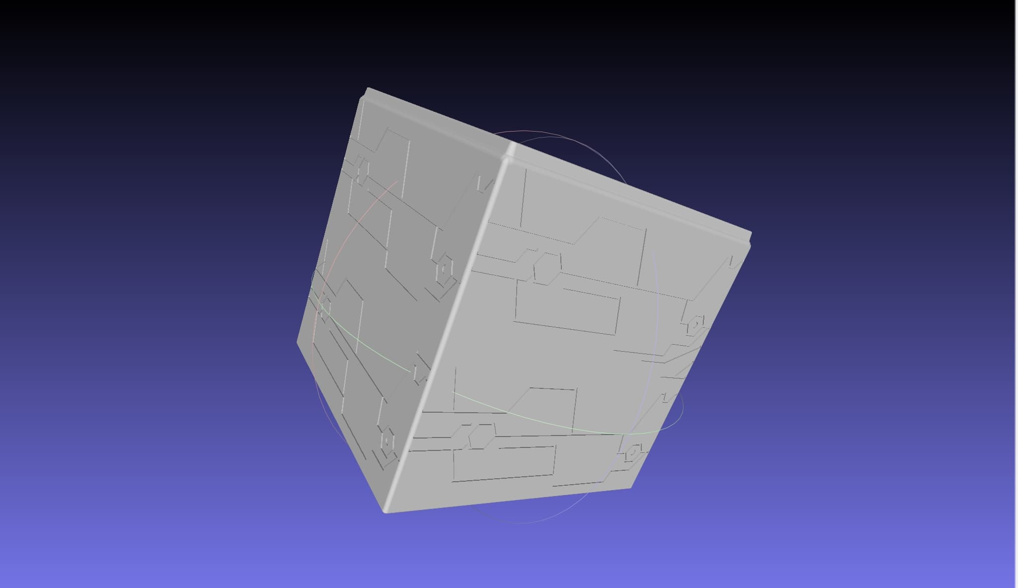 Nier Automata Blackbox 3d model