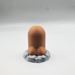 Cheeky Funny Diglett Pokemon Figurine Multi Color Easy Print Pokemon Meme Dugtrio 3d model