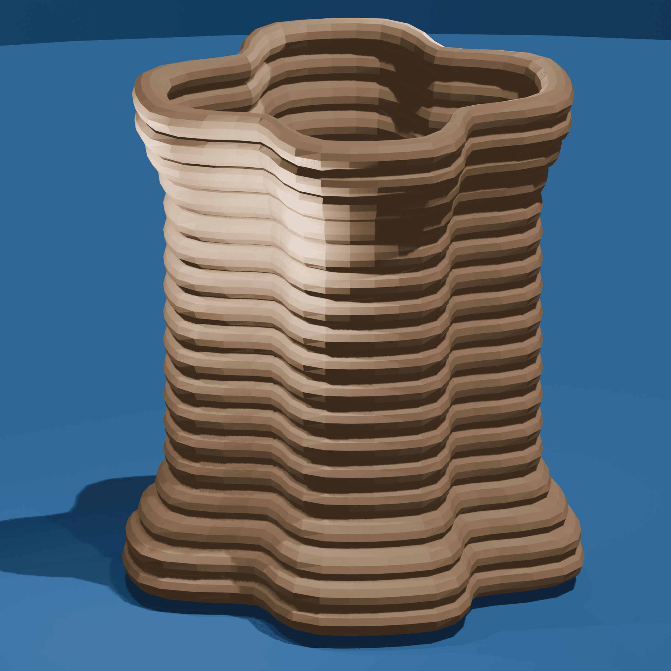 Cloverleaf Vase 3d model
