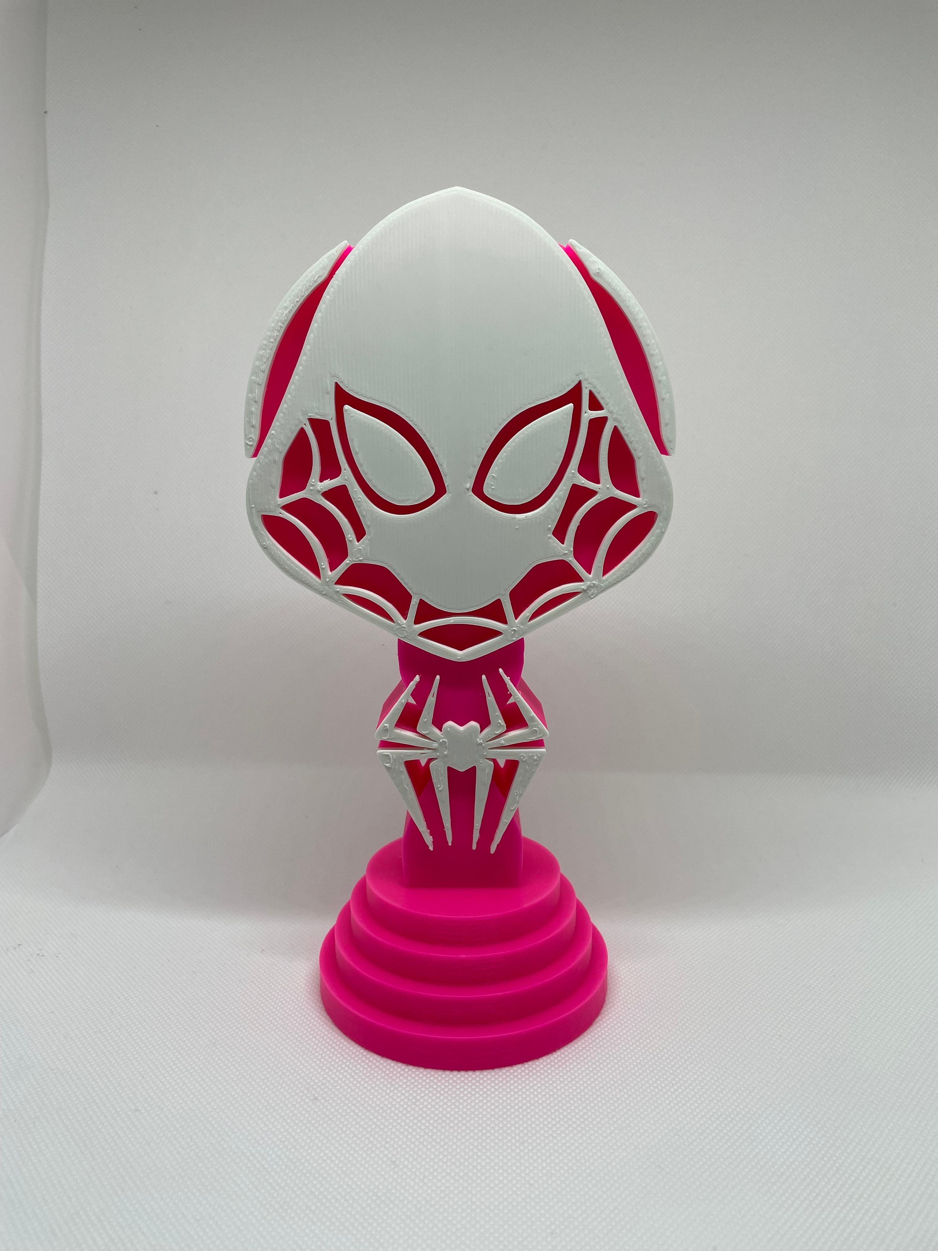 Spider Gwen Headphone Stand 3d model