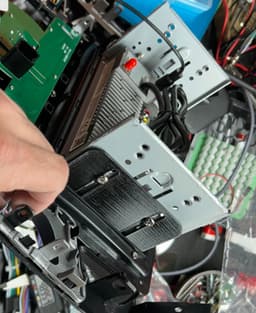 7in to 9in double DIN adapter 3d model
