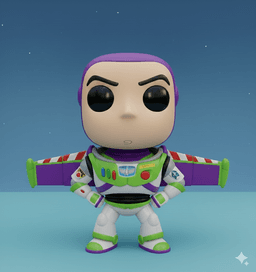 BUZZ LIGHTYEAR KAWAII – COLLECTIBLE 3D FIGURE 3d model