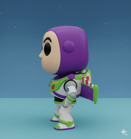 BUZZ LIGHTYEAR KAWAII – COLLECTIBLE 3D FIGURE 3d model