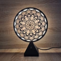 LED Ring Lamp 3d model