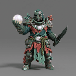 Iris and Orin - Drowned Pearl Acolyte STL - Sunken Coral Cult 3d model