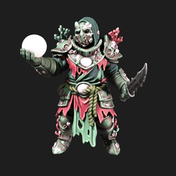 Iris and Orin - Drowned Pearl Acolyte STL - Sunken Coral Cult 3d model