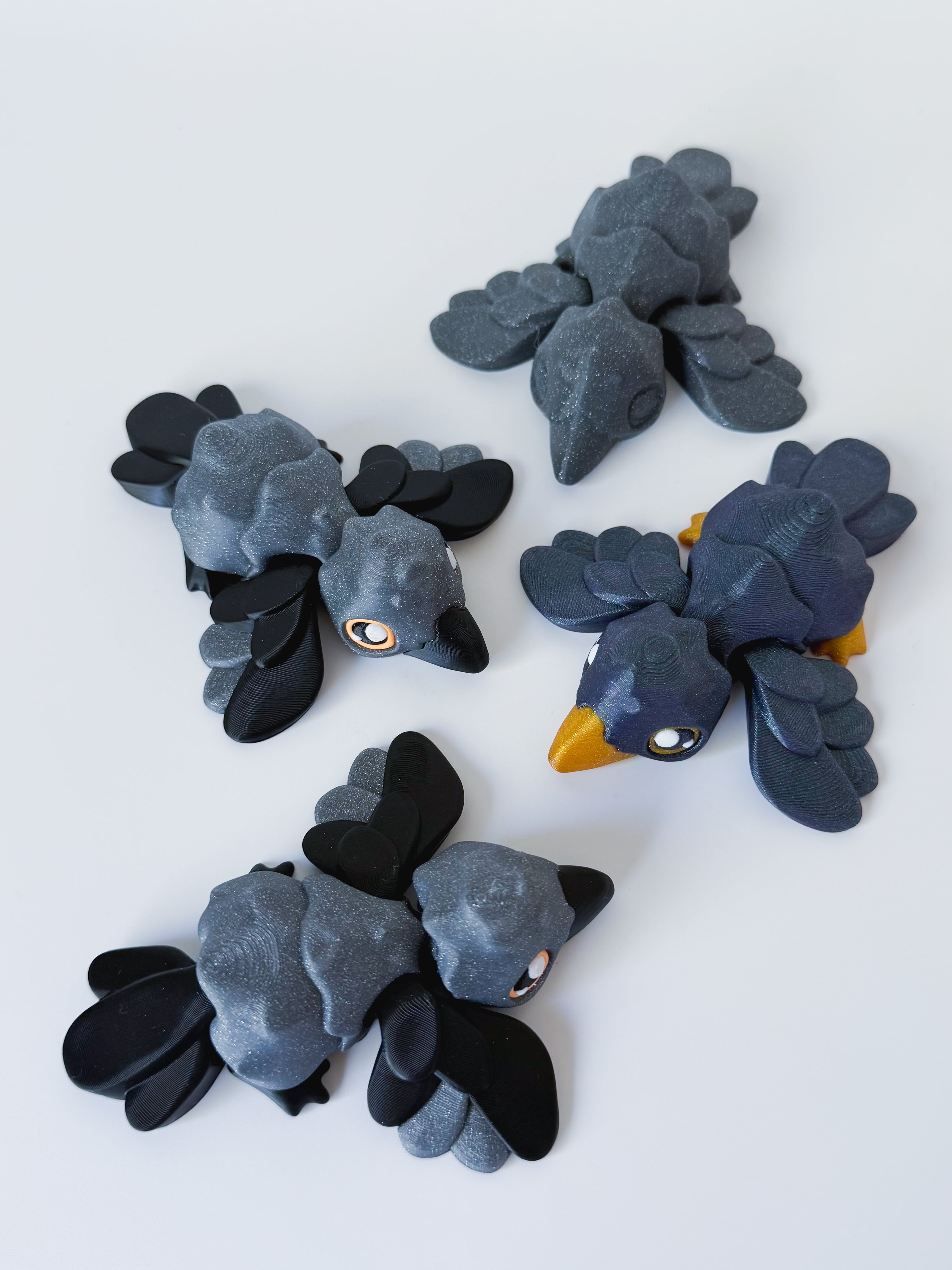 Crow Flexi 3d model